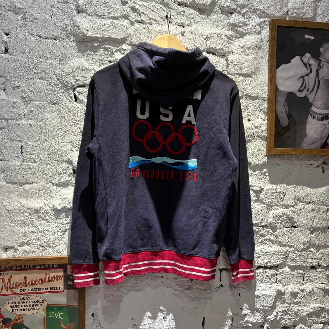 폴로 빅포니 벤쿠버2010 올림픽 USA 후드집업 상품이미지5