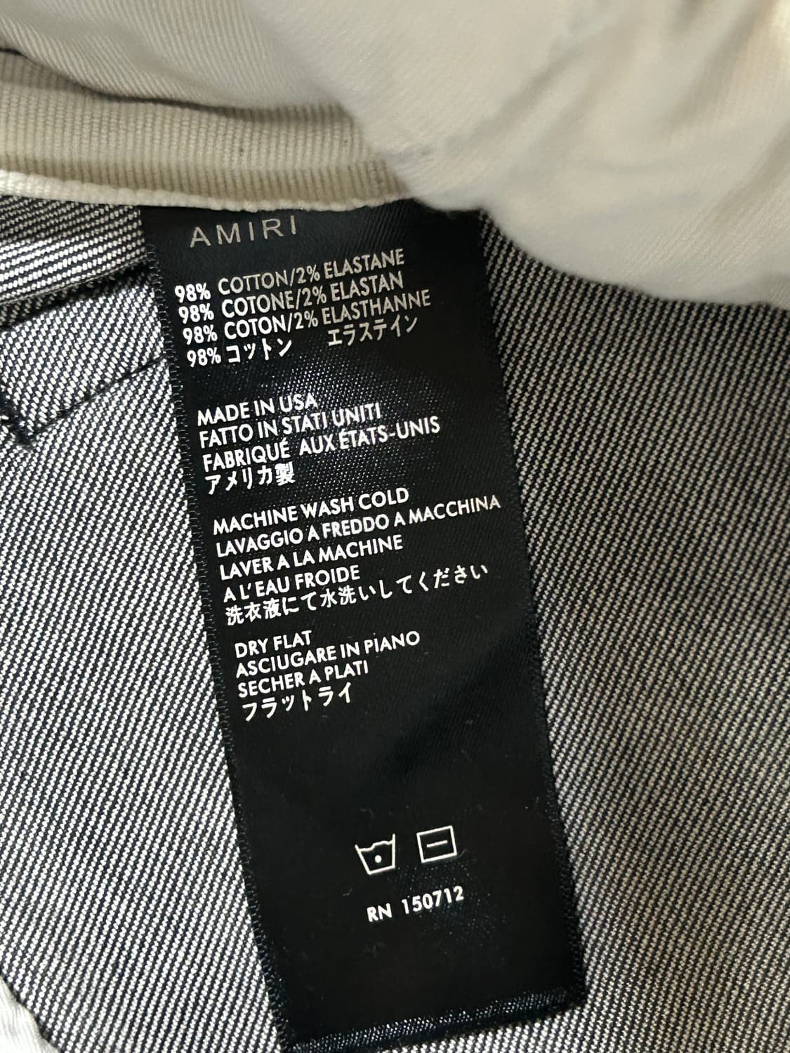 아미리AMIRI MX1 디스트레스드 스키니데님 상품이미지3