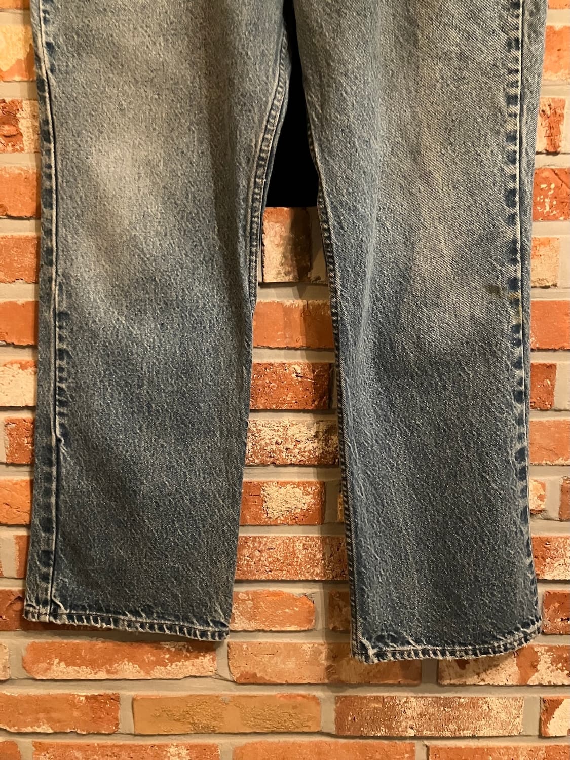 빅사이즈 90s USA 빈티지 리바이스 517 부츠컷 데님 팬츠 상품이미지4