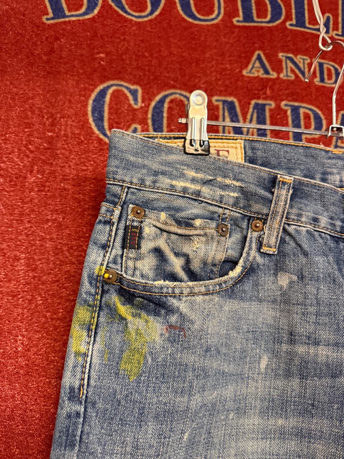 Abercrombie PORTER 페인팅 진 31 x30 상품이미지2