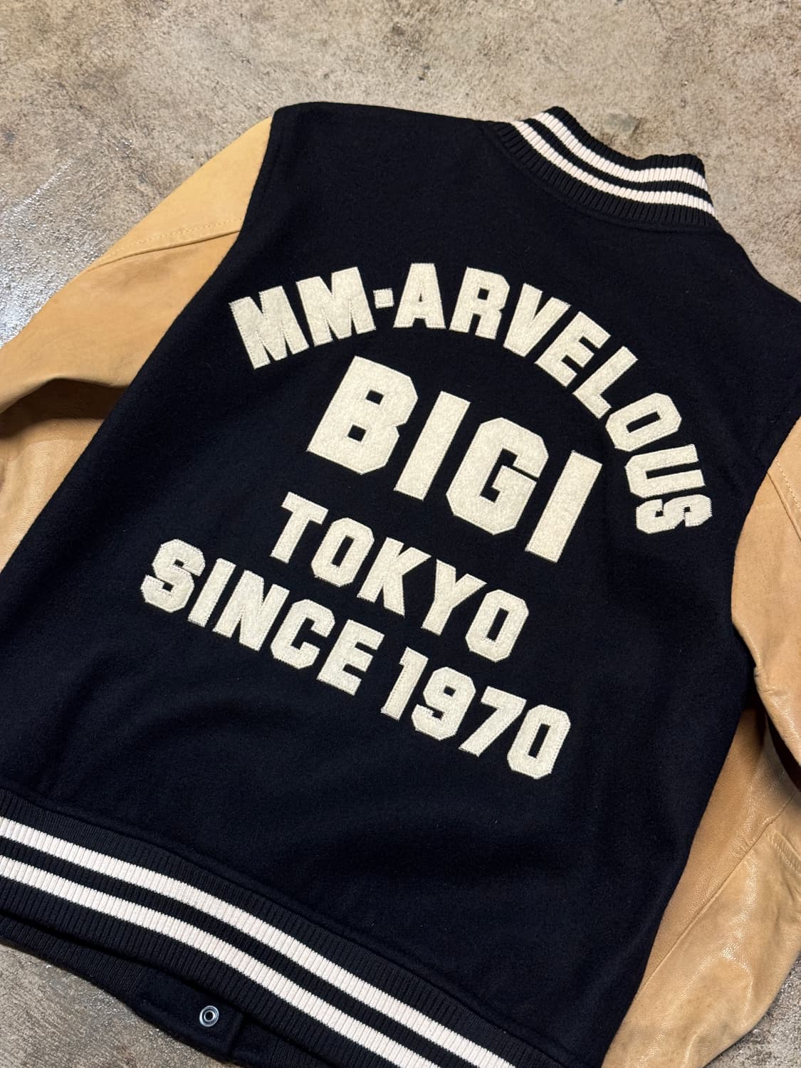 44-55 ) BIGI Varsity Jacket 상품이미지6