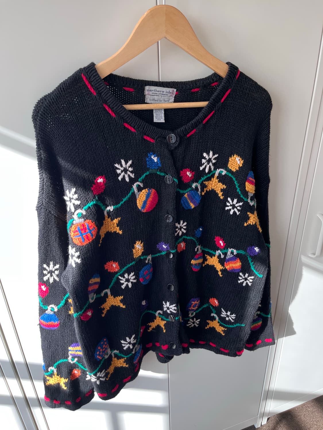 Northern isles 프리미엄 크리스마스 니트 가디건 상품이미지10