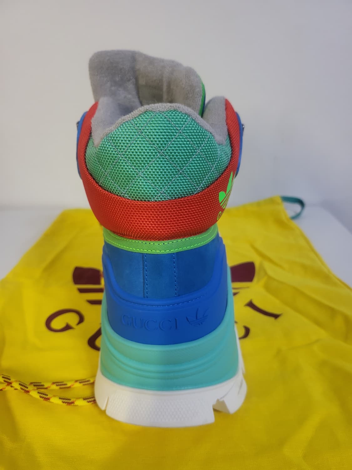 구찌 X 아디다스 레이스업부츠 멀티컬러 사이즈 10 상품이미지3