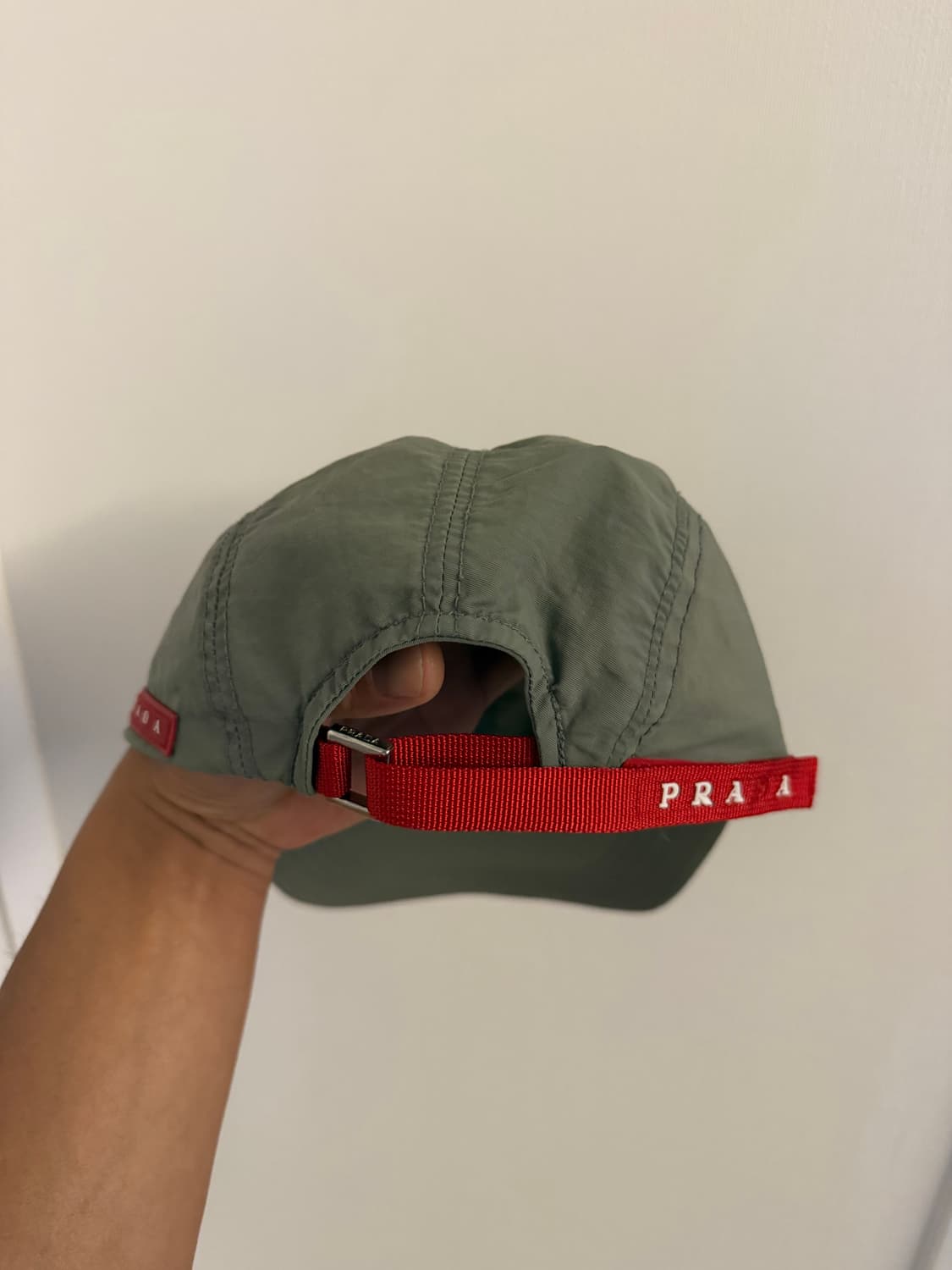 프라다 스포츠 롱빌 캡 prada cap 상품이미지4