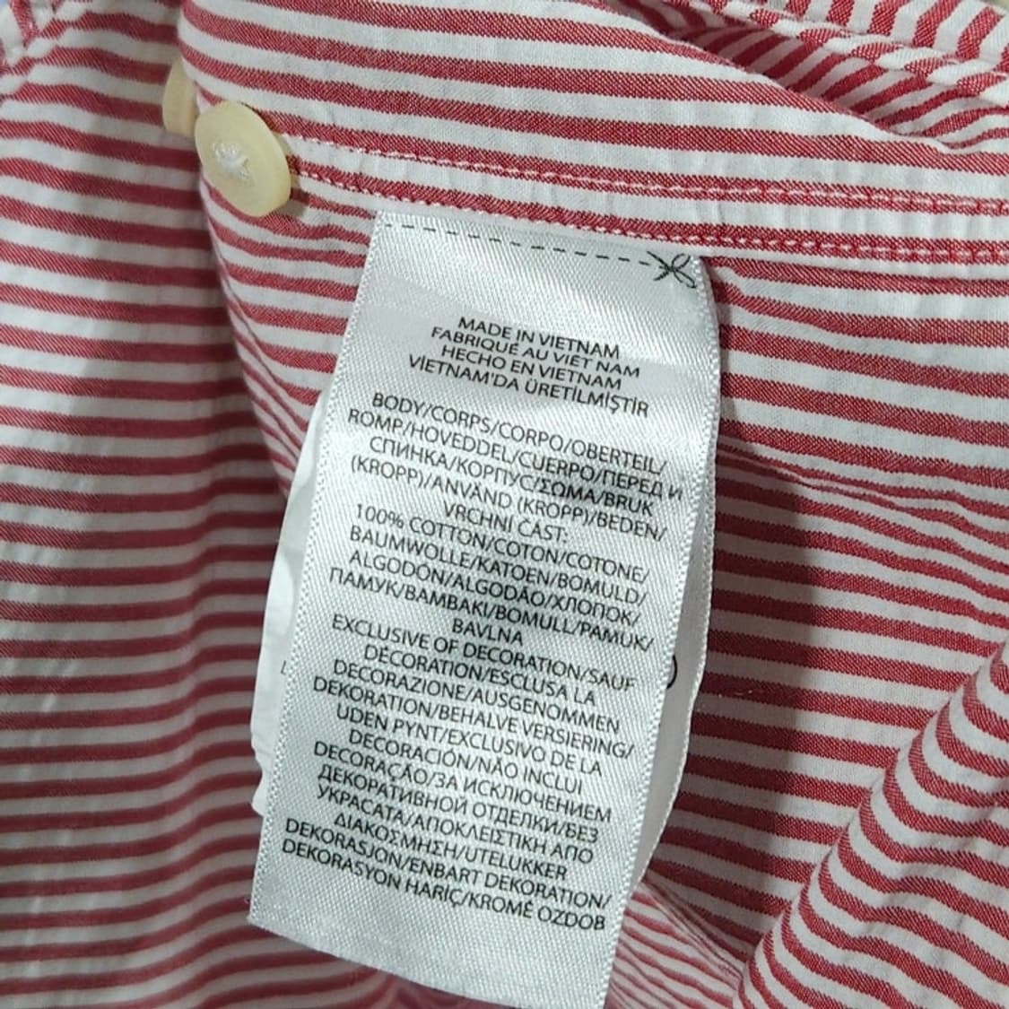 105 POLO 폴로 멀티 스트라이프 시어서커 반팔셔츠 상품이미지8