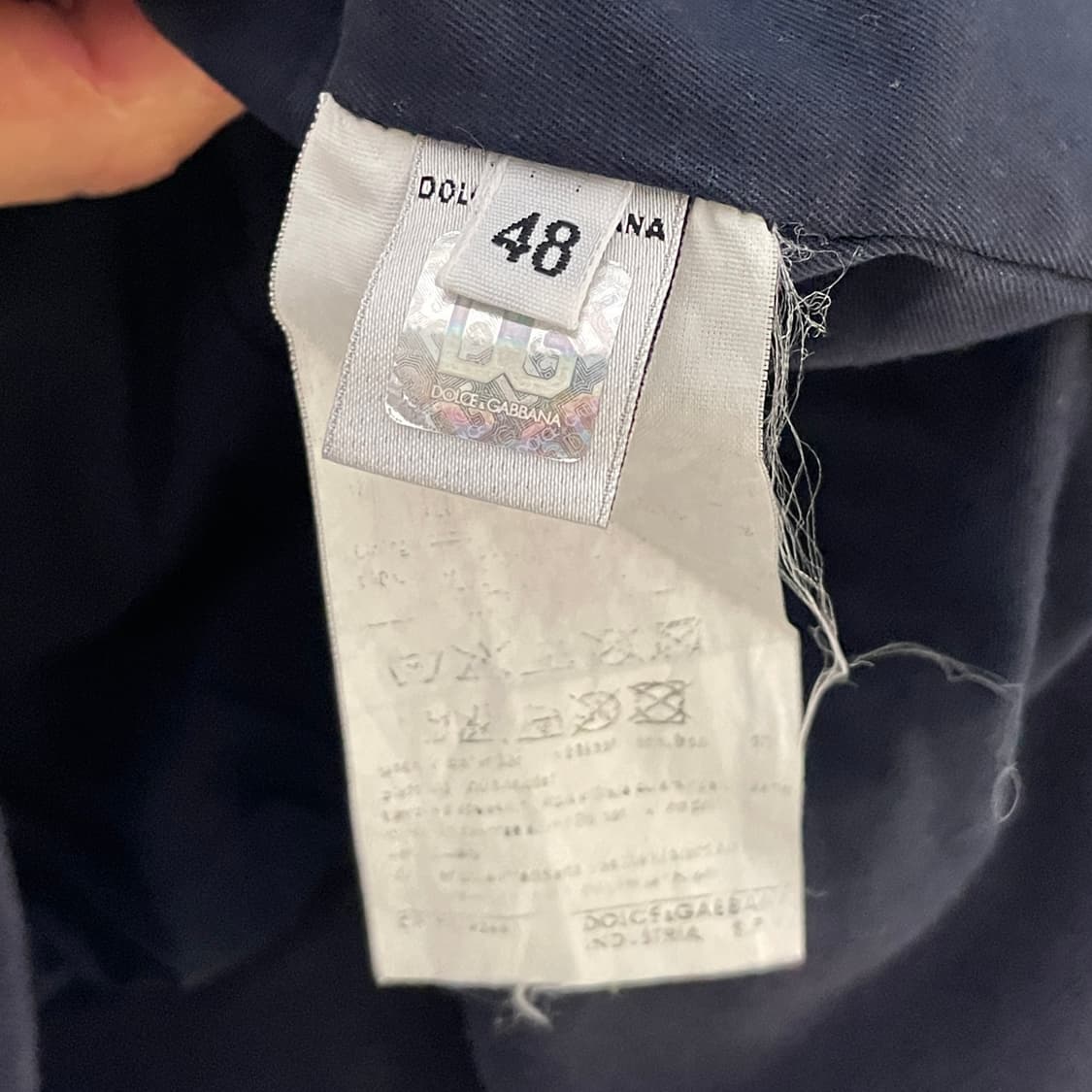 돌체엔가바나 체크 헤링턴 자켓 (on.671)   상품이미지10