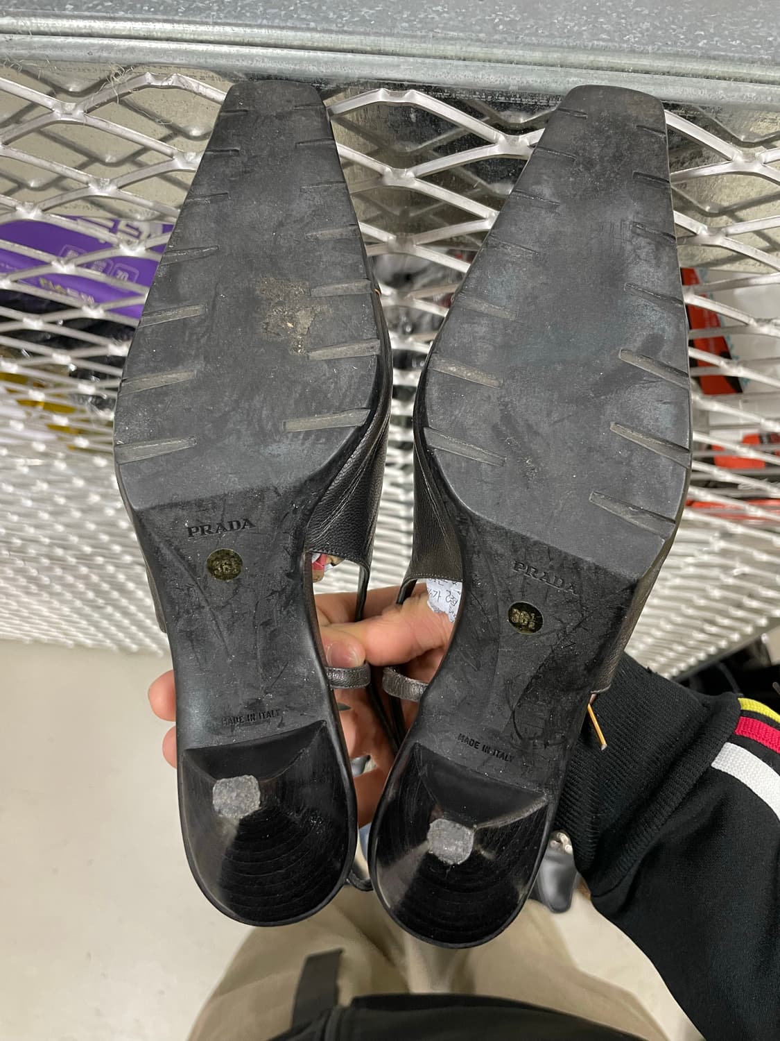 프라다 레더 슬링백 펌프스 36.5 (gr-4688) 상품이미지6