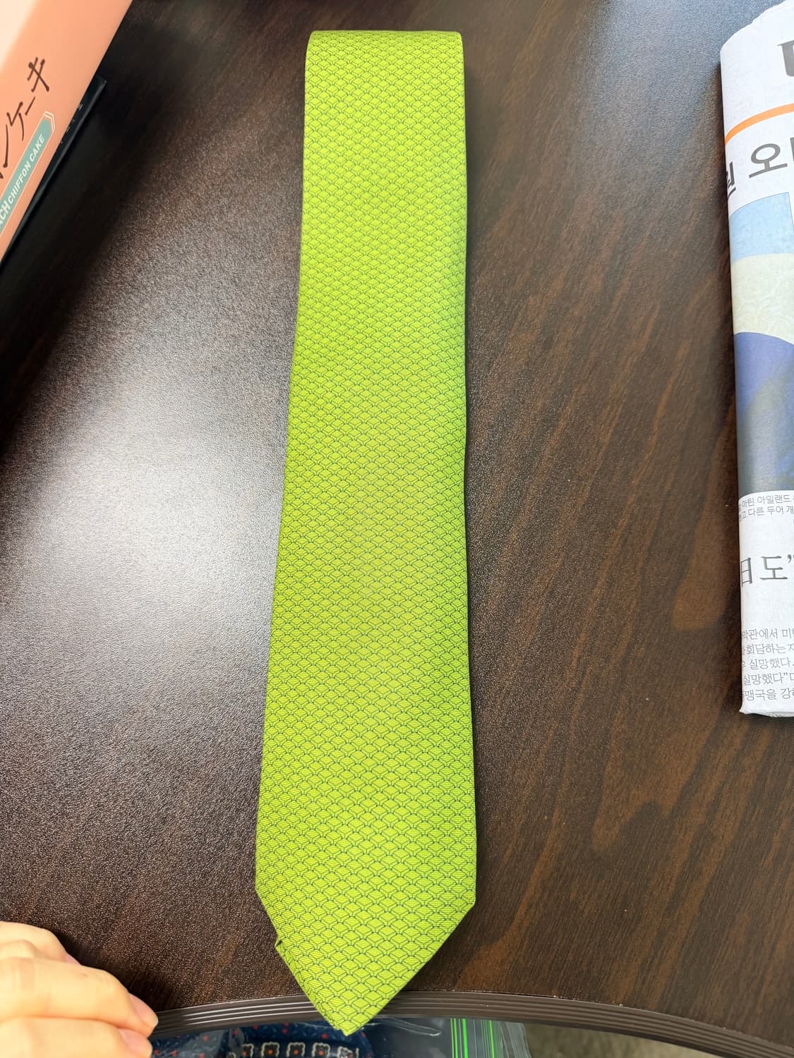 에르메스 H 패턴 넥타이  상품이미지5