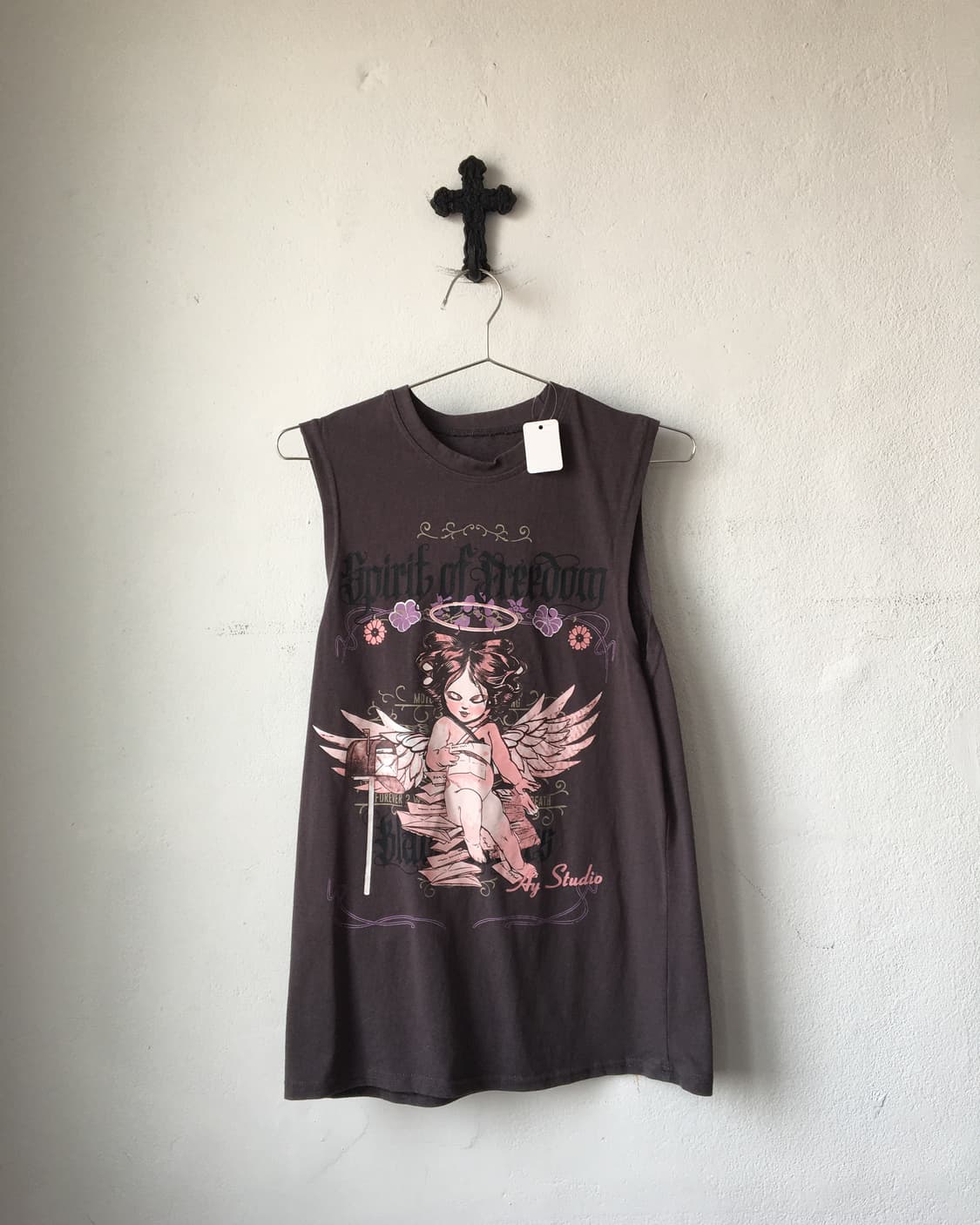 Printing sleeveless 상품이미지2