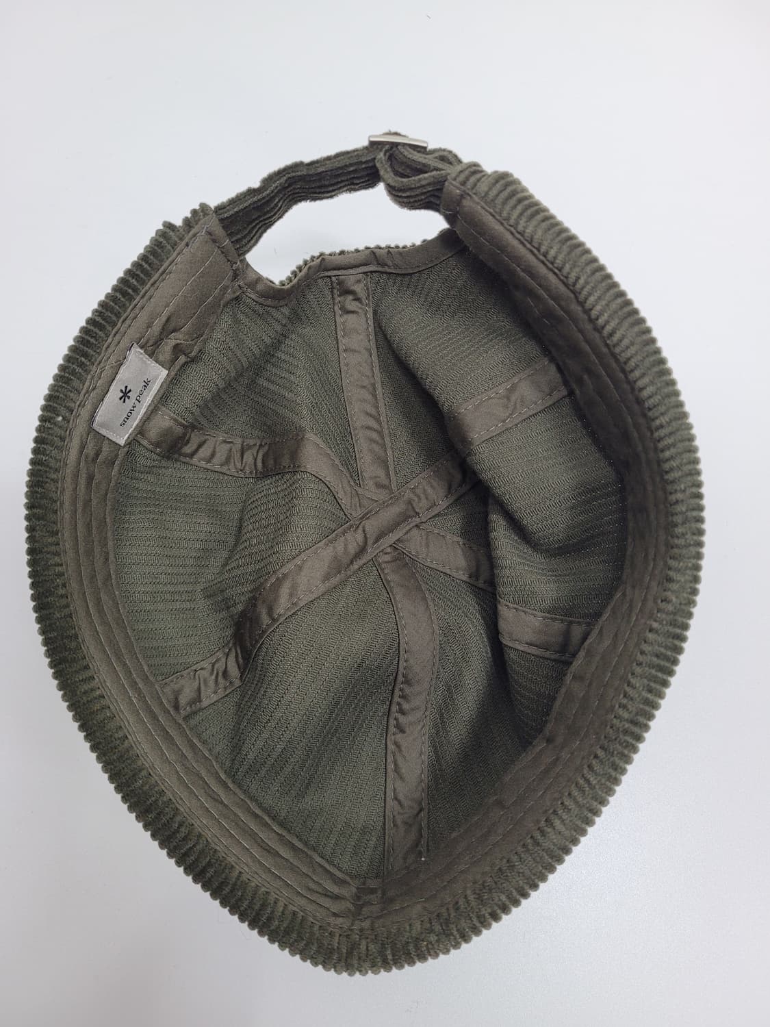 Snow peak 24FW 스노우피크 코듀로이 와치캡 / M 카키 상품이미지6