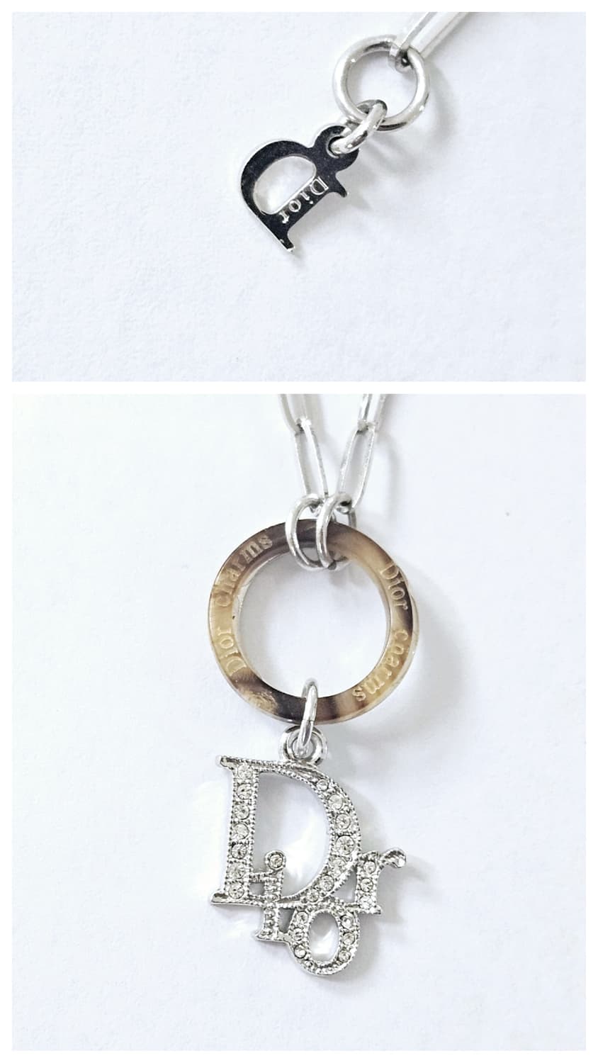 디올 오블리크 참 목걸이 / 참분리 가능 [정품·희귀매물] 상품이미지5