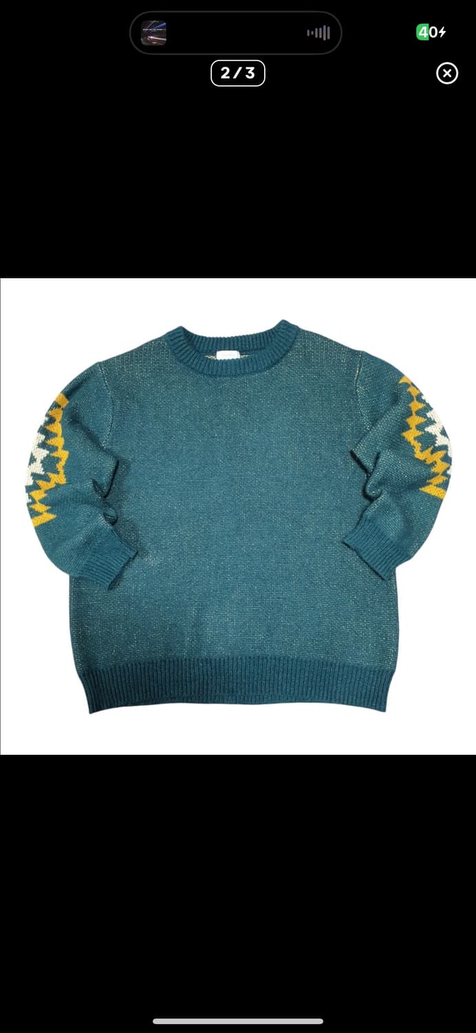  (바배) Denifits 패턴 니트 상품이미지2