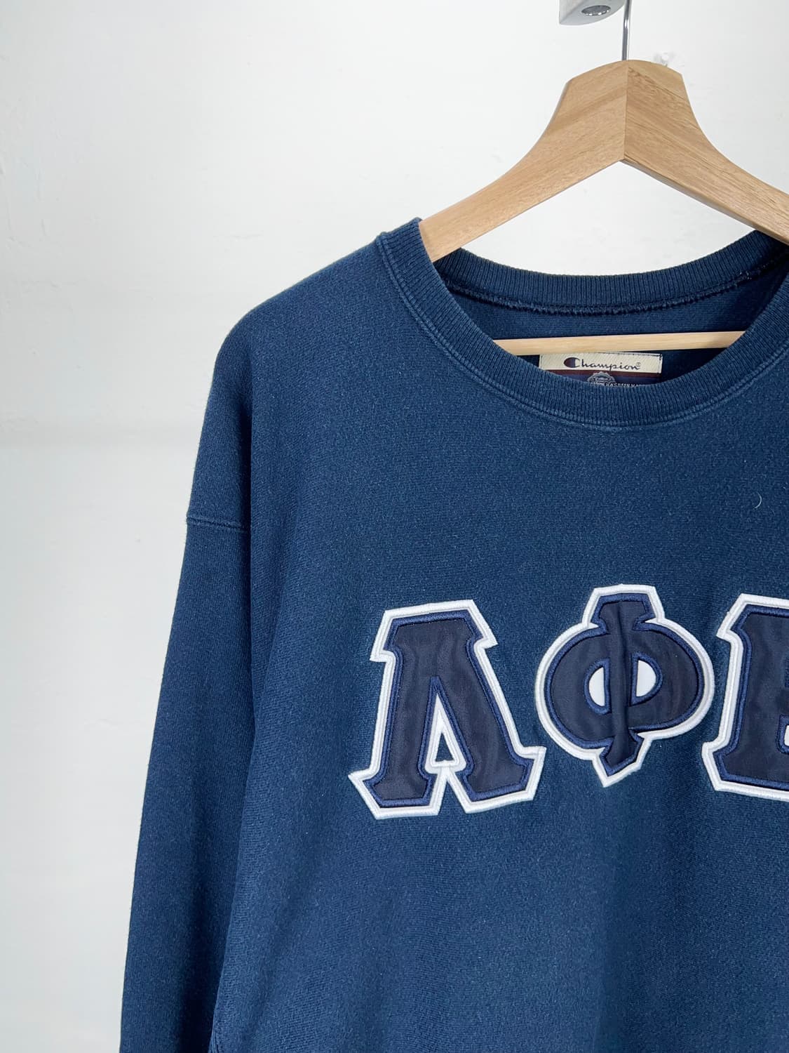 90s 챔피온 리버스위브 크루넥 스웻 셔츠 상품이미지2