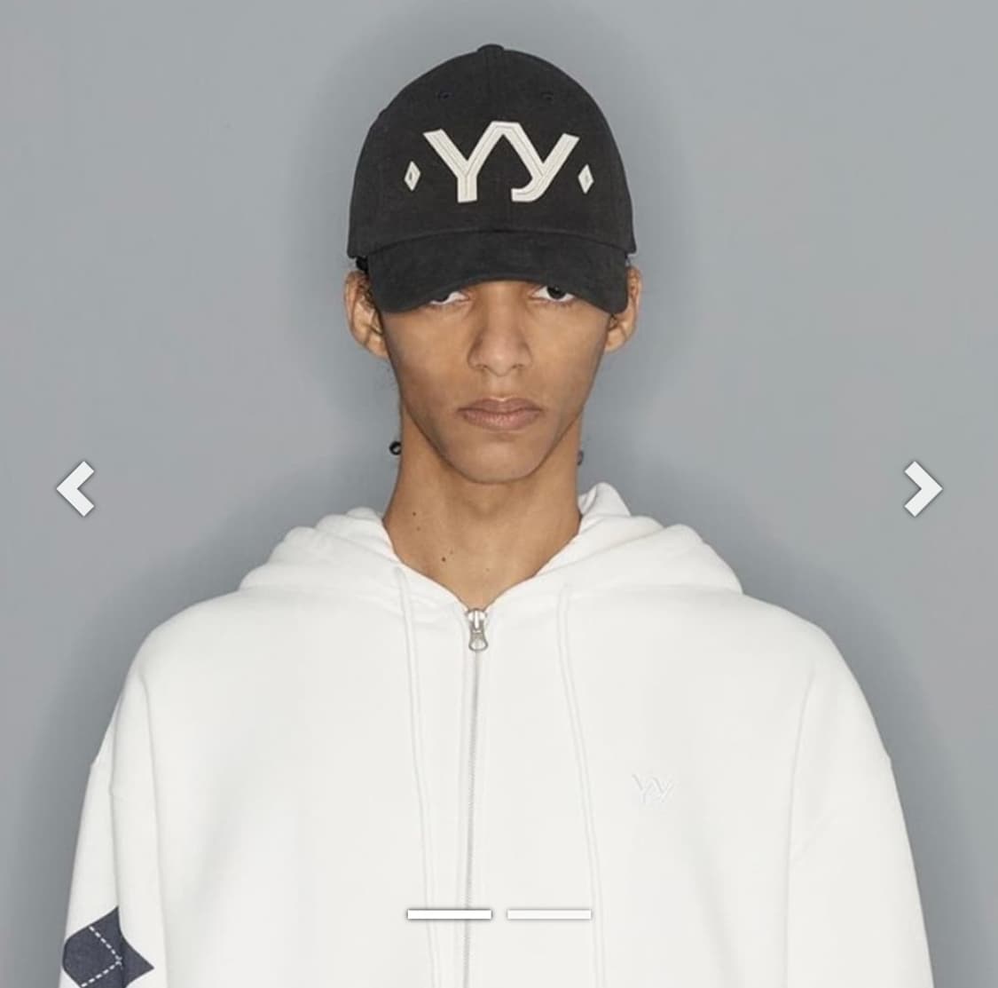 오픈와이와이 코튼 볼캡 블랙  상품이미지2