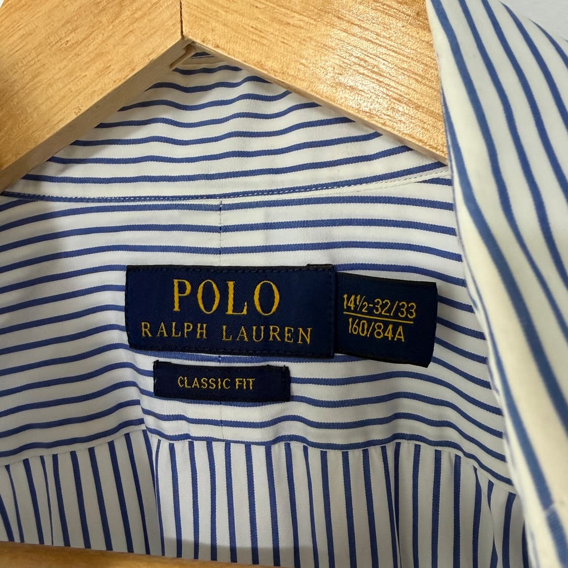 [M] 폴로 랄프로렌 클래식핏 스트라이프 셔츠 상품이미지5