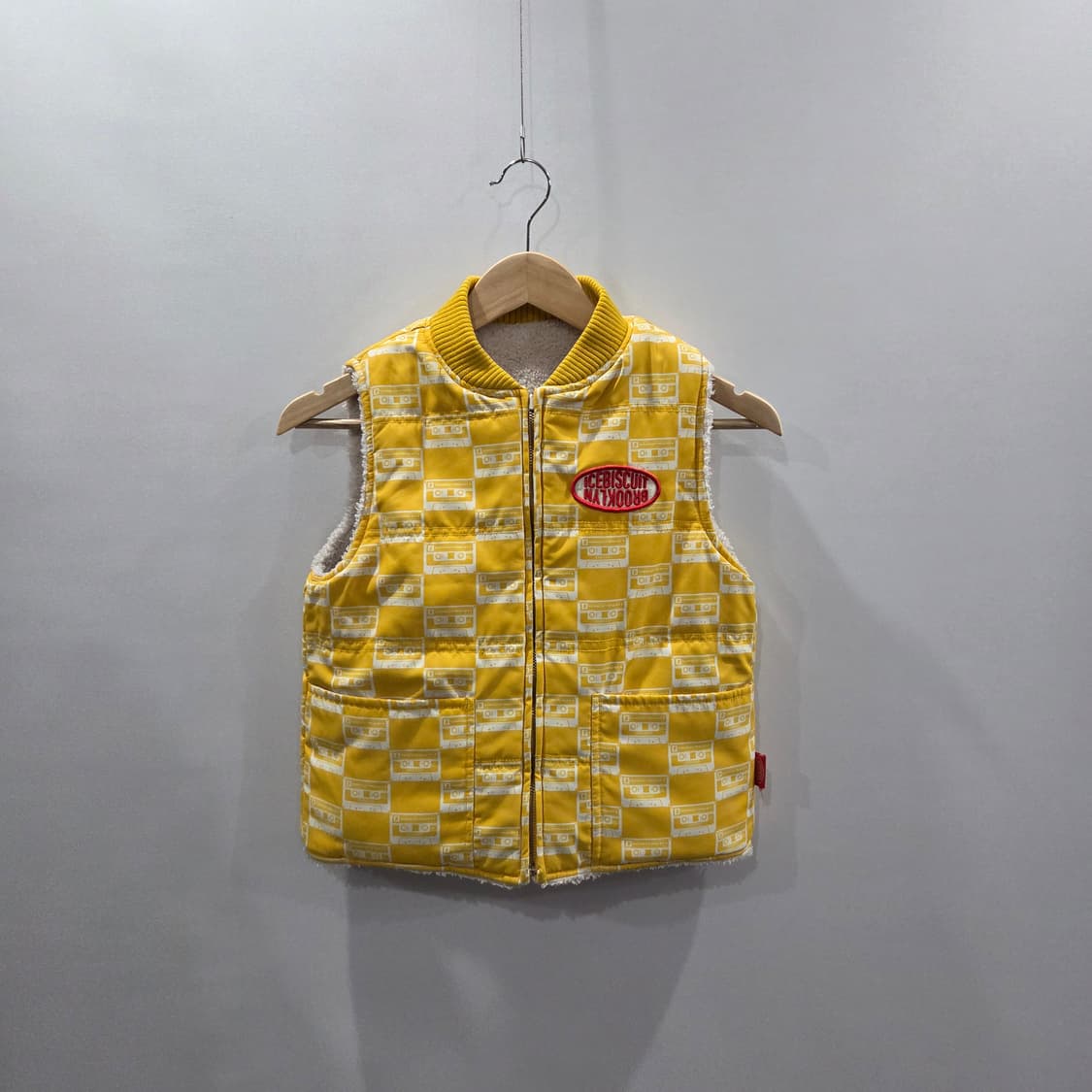 아이스비스킷 키즈 리버시블 양털 플리스 베스트 130 상품이미지4