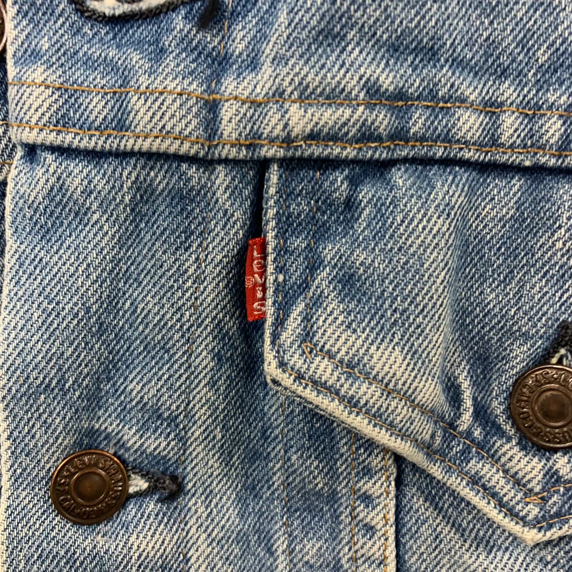 리바이스 레드탭 워싱 데님 자켓 상품이미지5