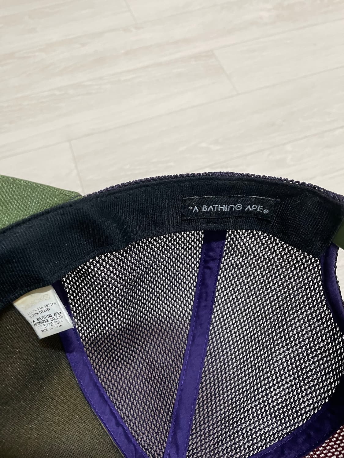 올드 베이프 스와로브스키 메쉬캡 상품이미지3