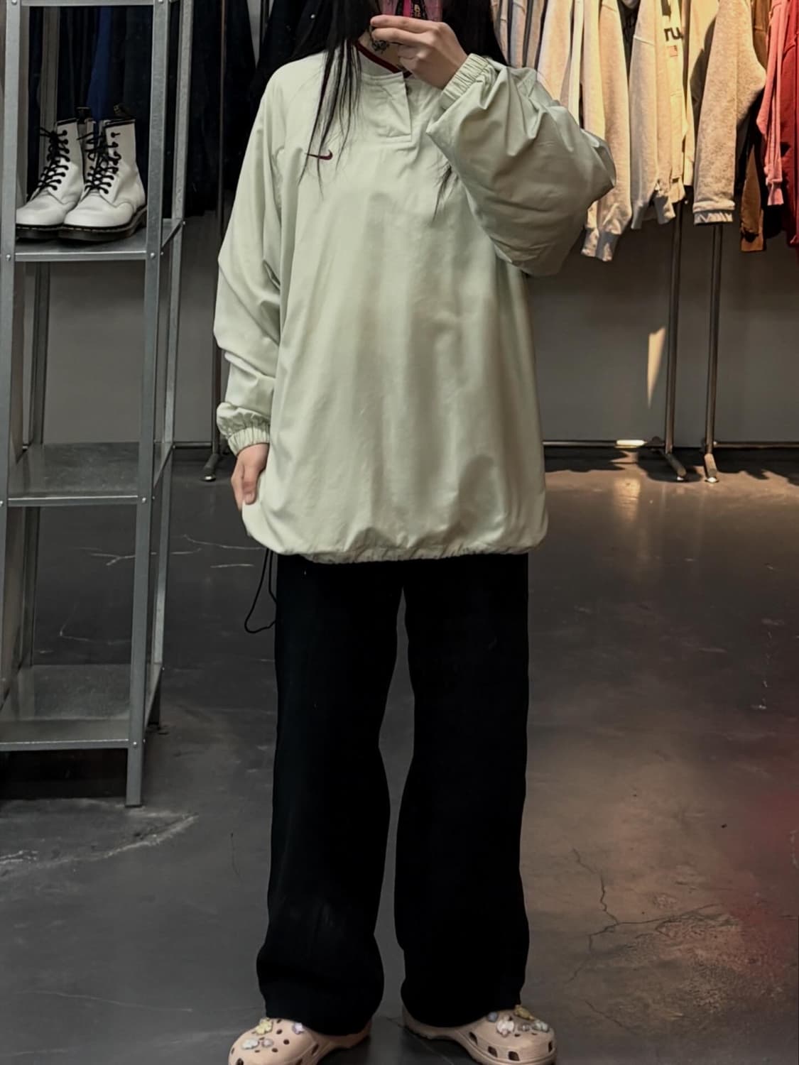 나이키 올드스쿨 브이넥 웜업 A3588 상품이미지1