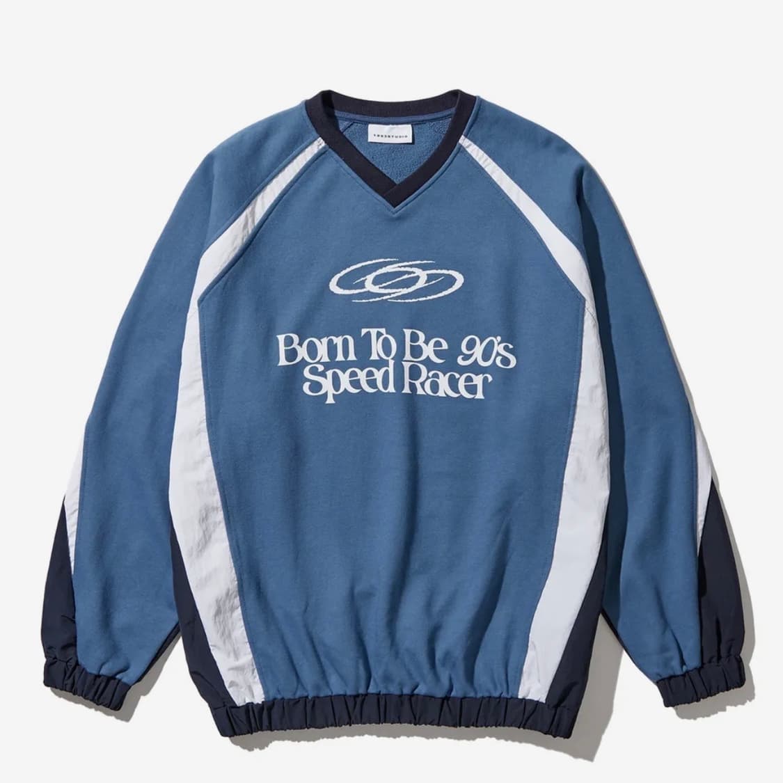 1993 스튜디오 스피드레이서 레글런 스웨트셔츠_빈티지블루 상품이미지1