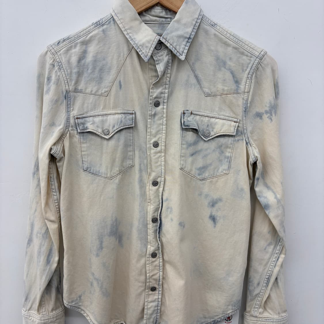 폴로 데님 워싱 셔츠 여m 상품이미지2