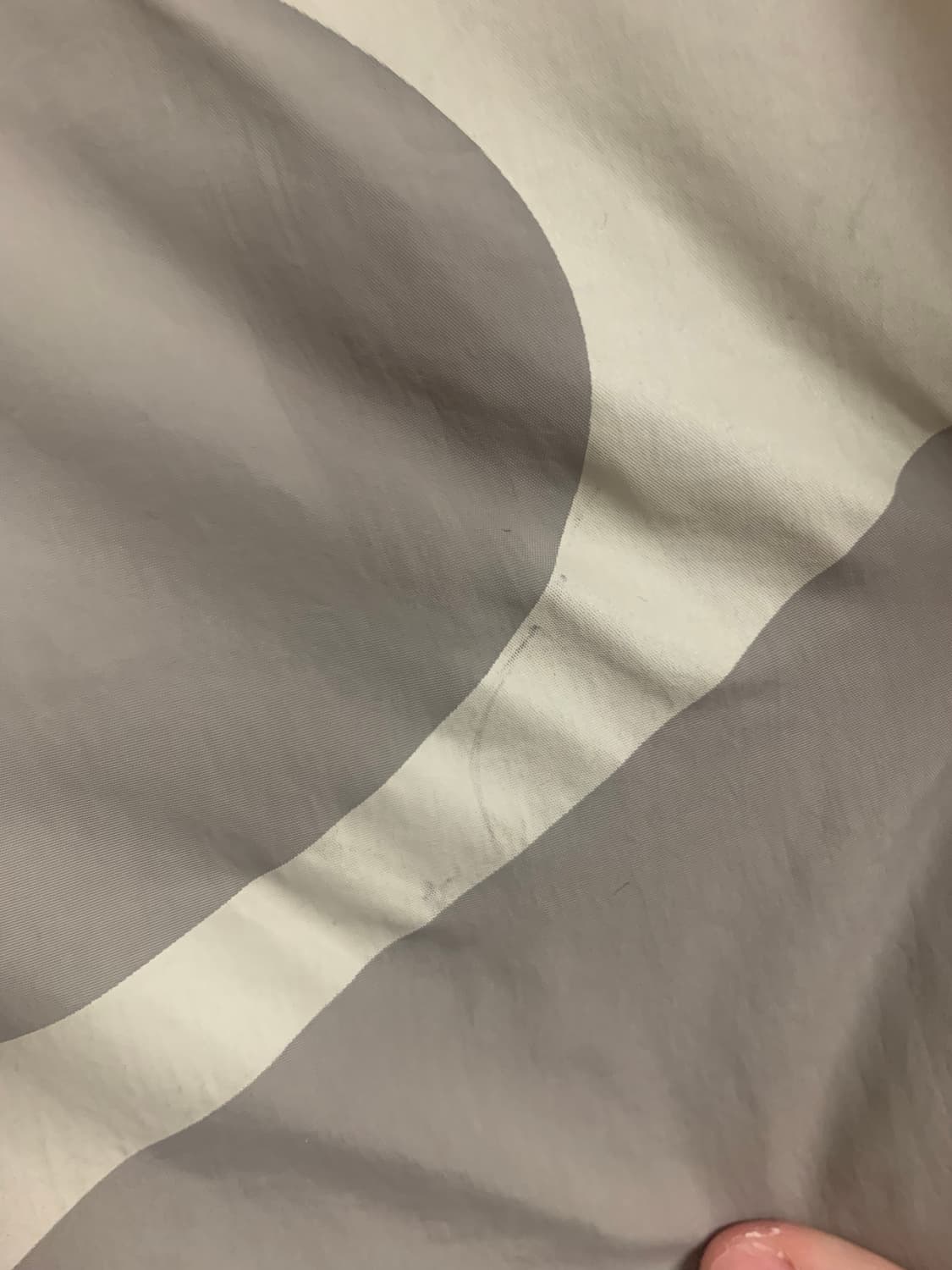 미스치프 롬버스 팀 다운 재킷 베이지 상품이미지3