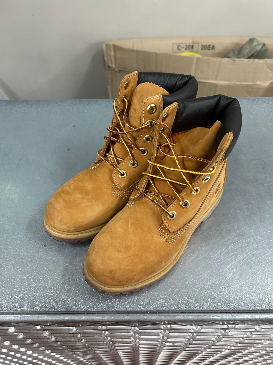 팀버랜드 6인치 프리미엄 부츠 w5.5 상품이미지2