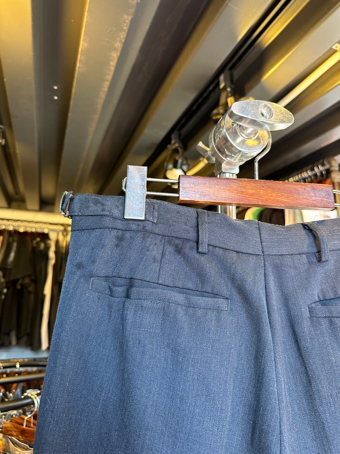 Old 영국군 British RAF 밀리터리 원턱 드레스 슬랙스 팬츠 상품이미지8