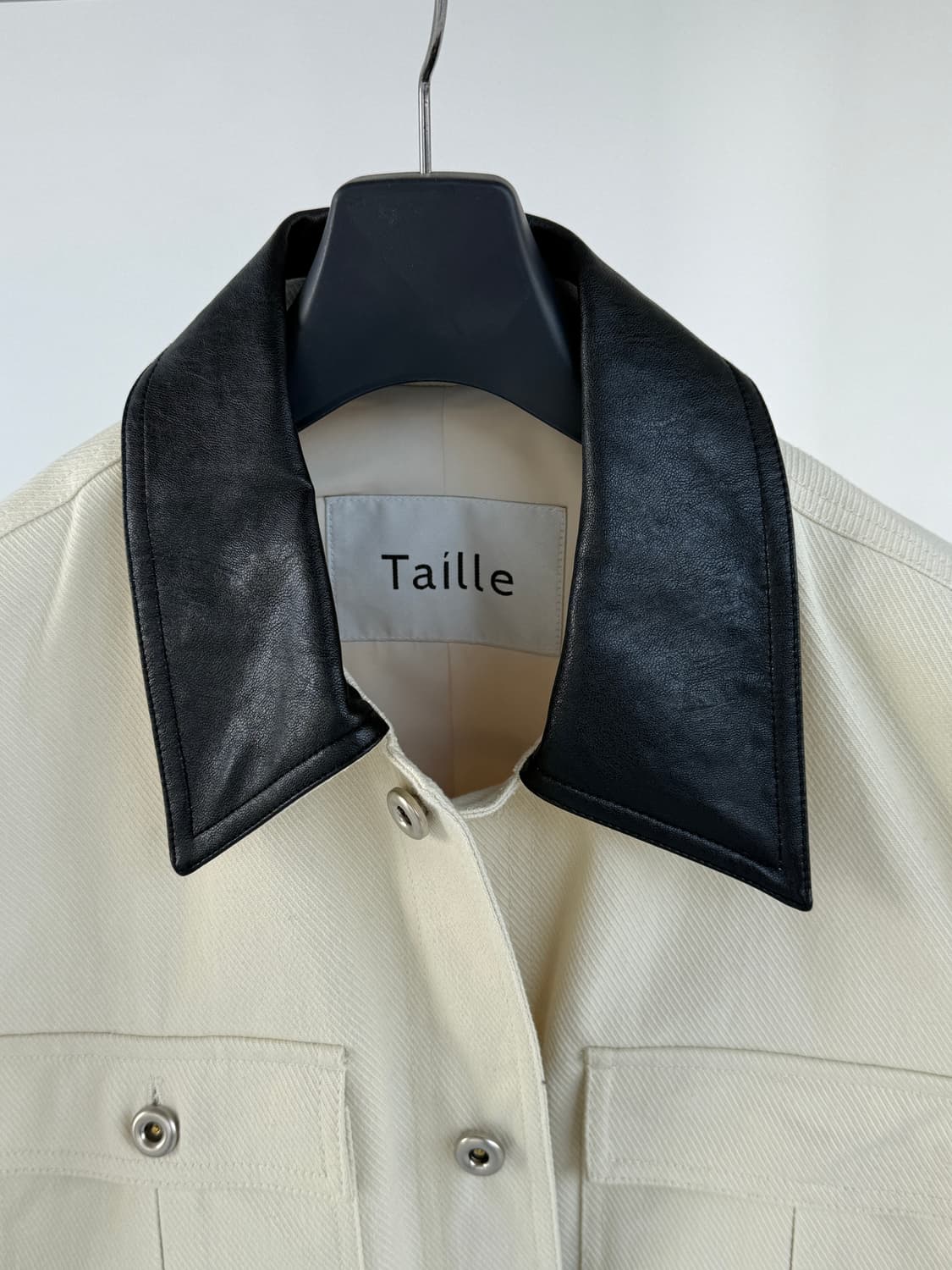 타일레 Taille 코튼 자켓 아이보리  상품이미지2