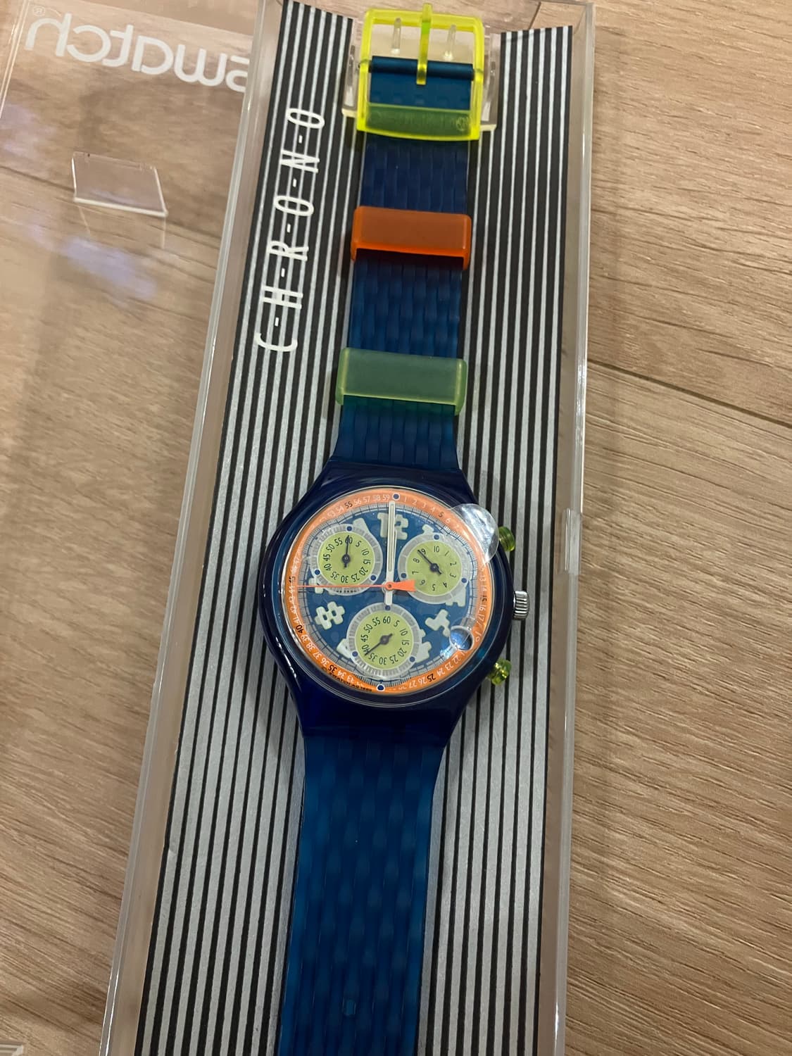 빈티지 스와치 97년판 크로노 cool pack 상품이미지4