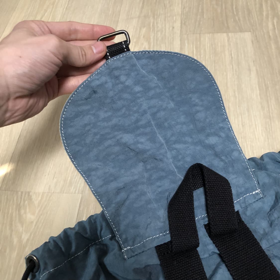 (OS) 키플링 KIPLING 빈티지 Y2K 복조리 스카이블루 키플링백팩 상품이미지8