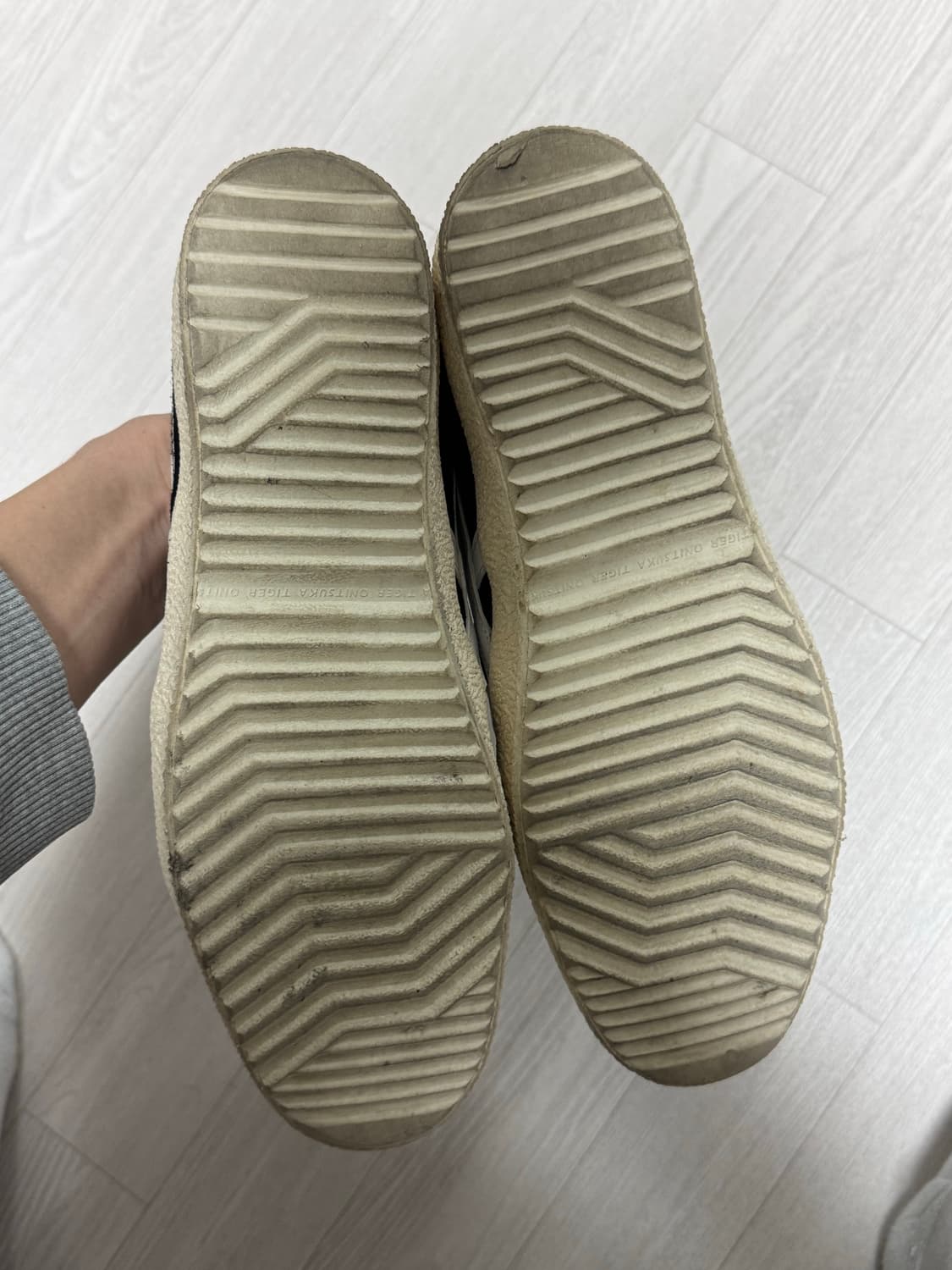 280 사이즈 오니츠카 타이거 멕시코 델리게이션 블랙 화이트 상품이미지5