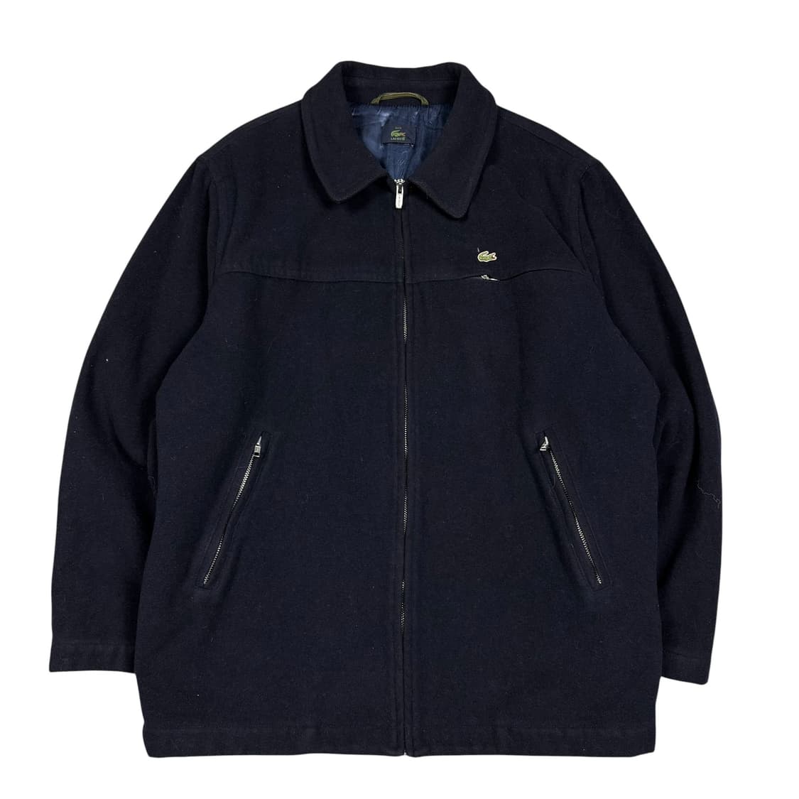 라코스테 90s 네이비 울 자켓 상품이미지1