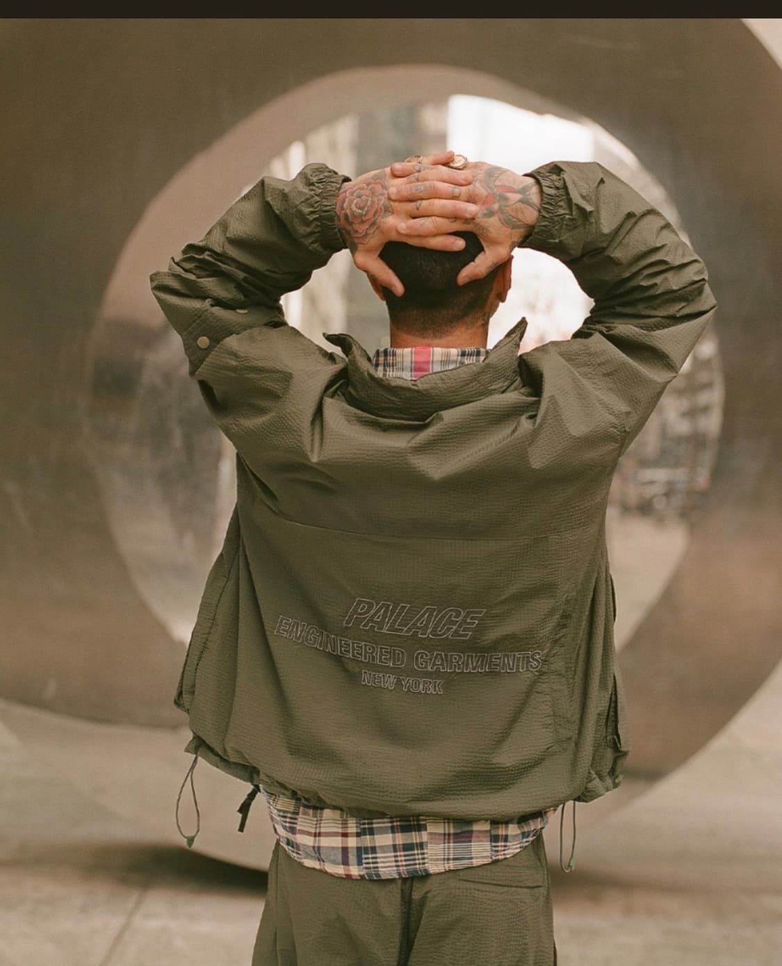 팔라스 X 엔지니어드가먼츠 트랙자켓 M새상품 상품이미지1