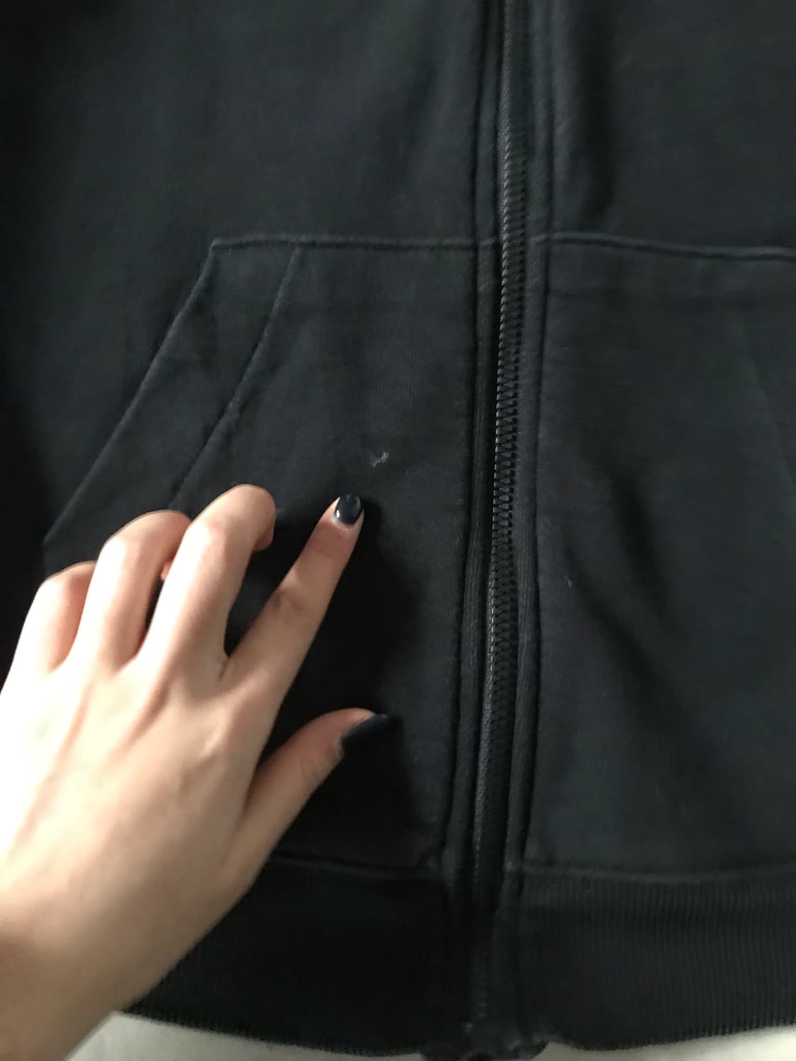 아디다스 블랙 삼선 후드집업 상품이미지9