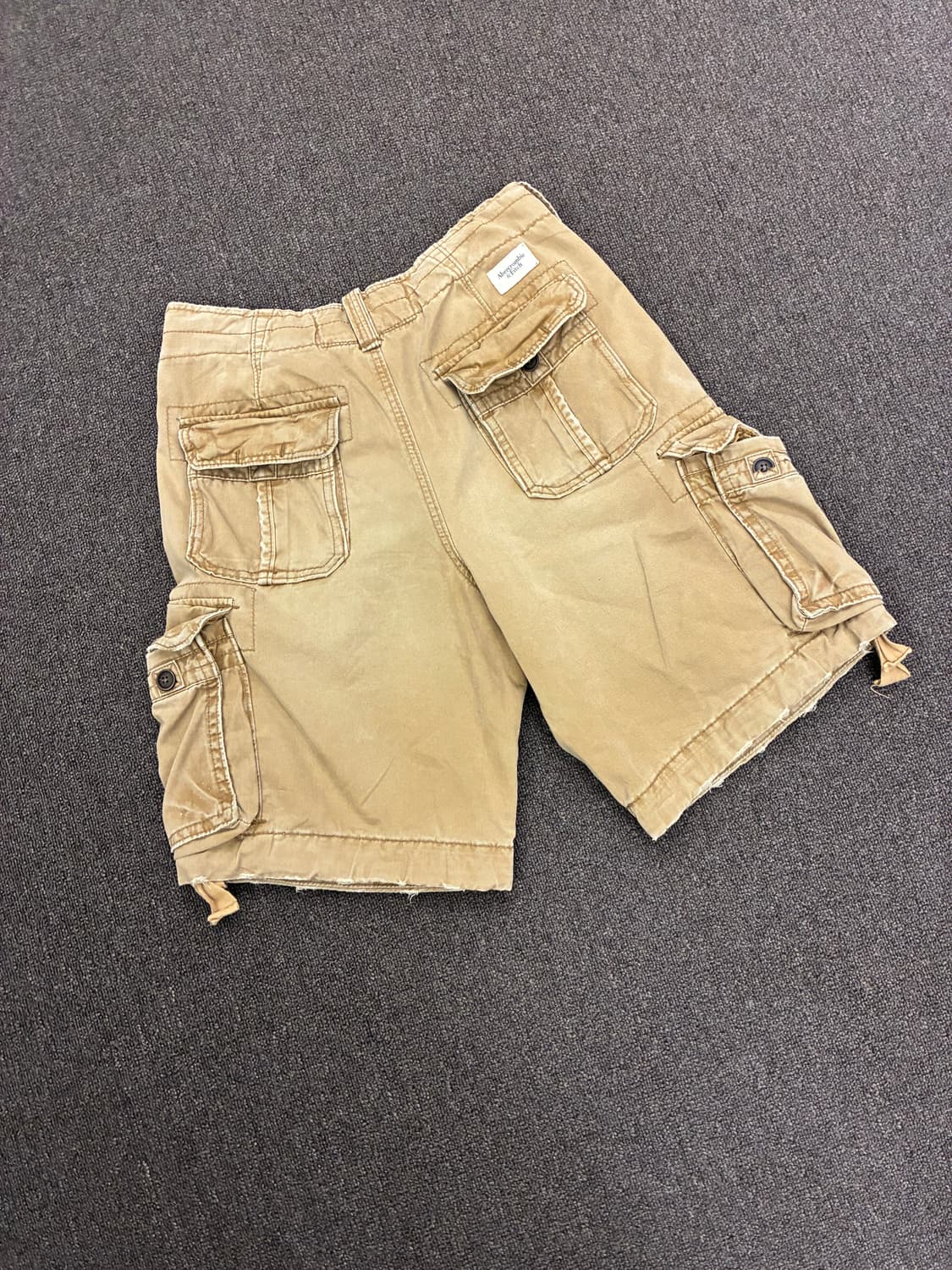 30)Abercrombie 빈티지 데미지 디테일 카고 반바지 상품이미지7