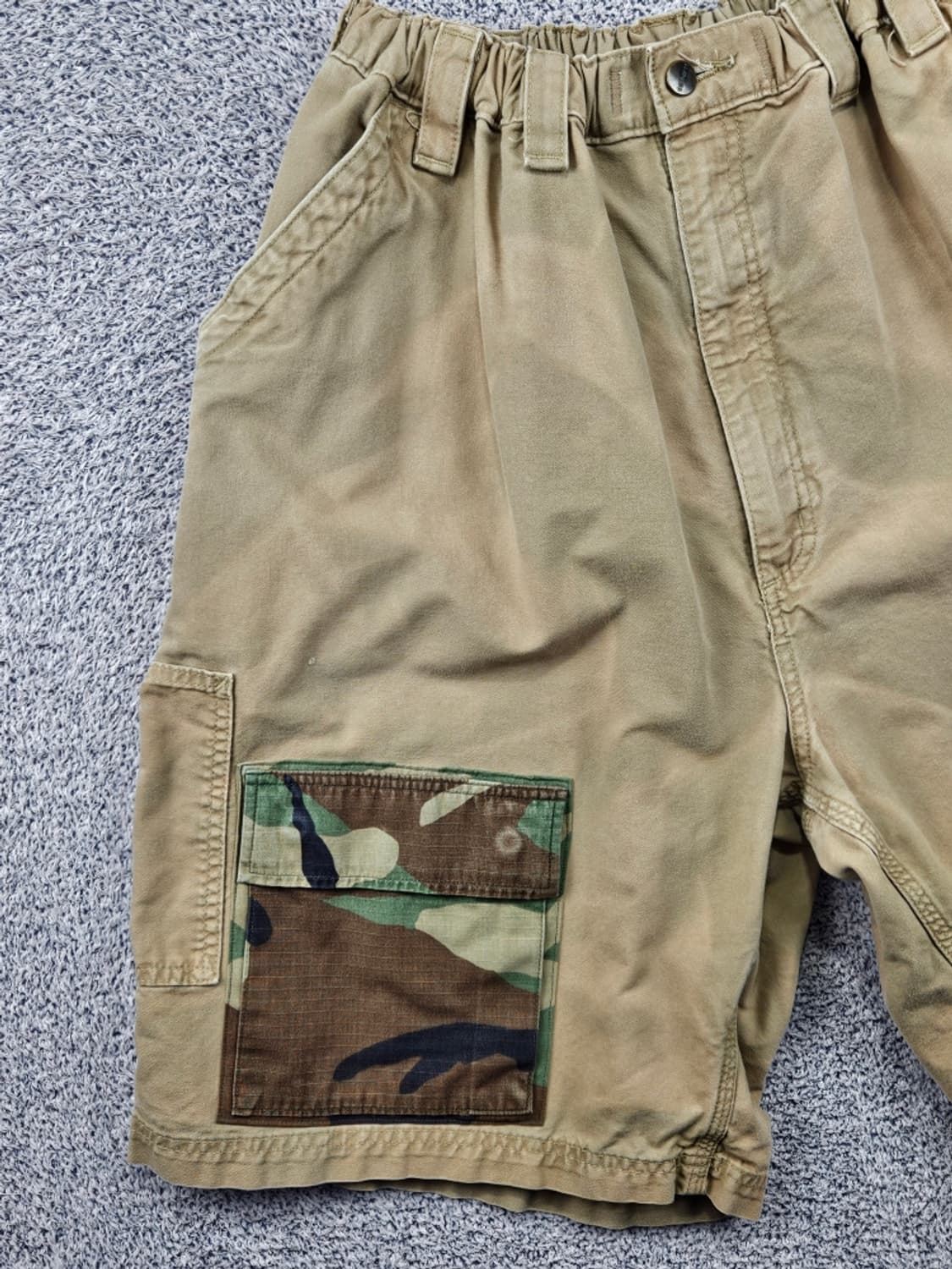 칼하트 포켓 밴딩커스텀 코튼 카펜터 워크 쇼츠 ( 48" )/ 11643 상품이미지5