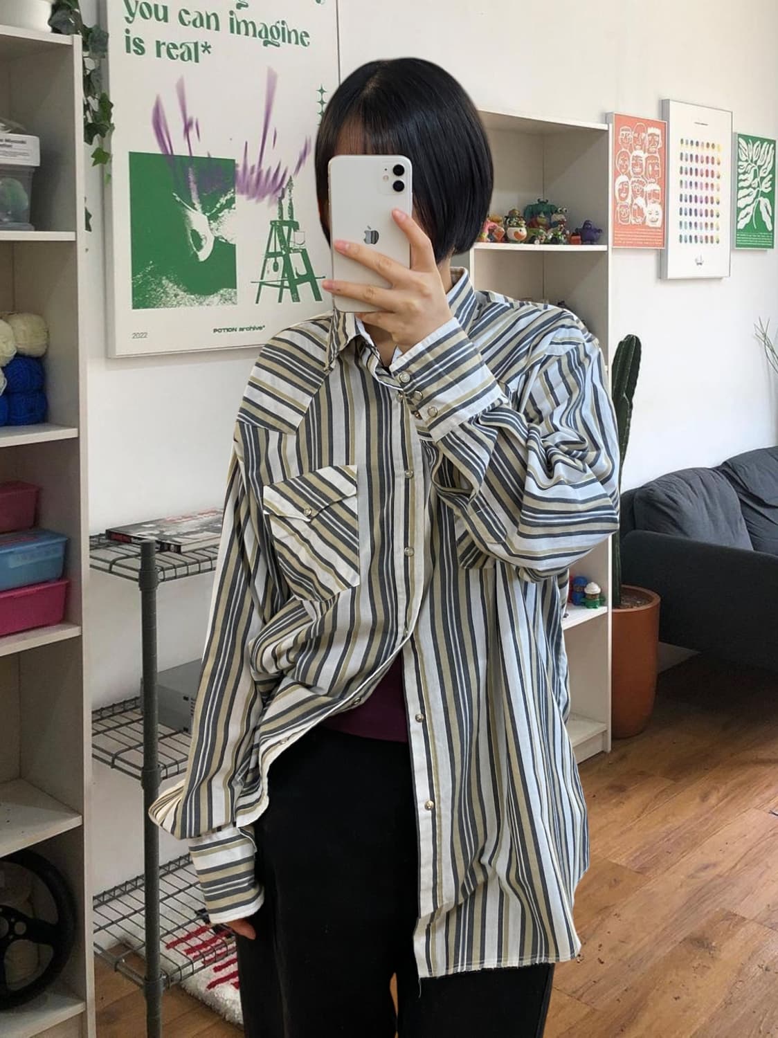 빈티지 셔츠 (Man XL) AA1007 상품이미지1