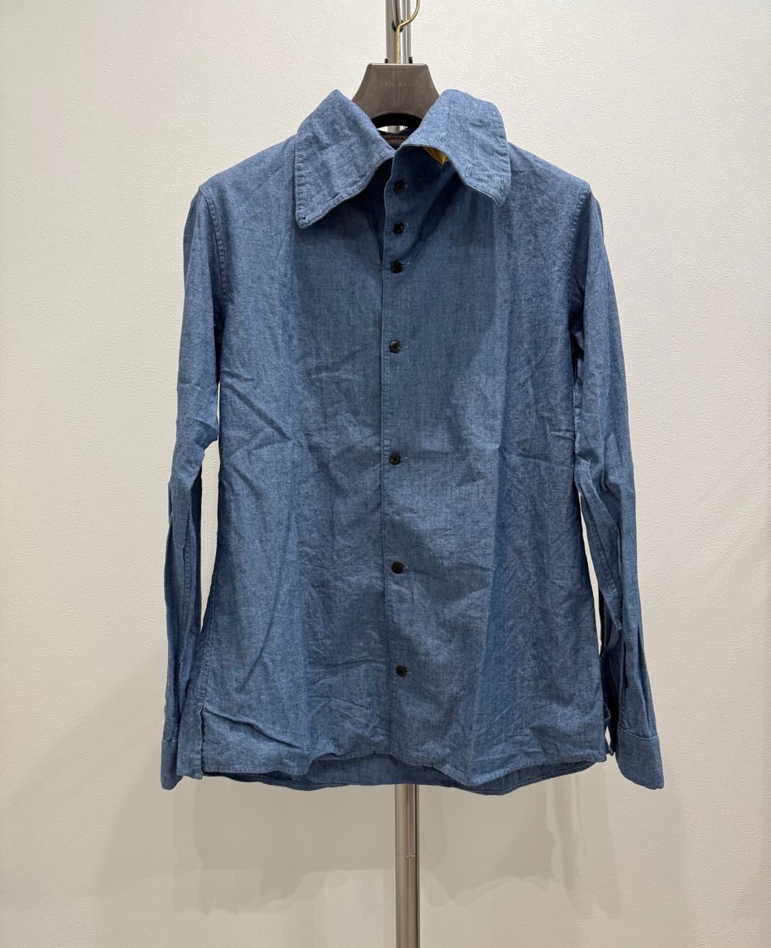 캐피탈 하이넥 닻 라이트 인디고 셔츠 상품이미지2