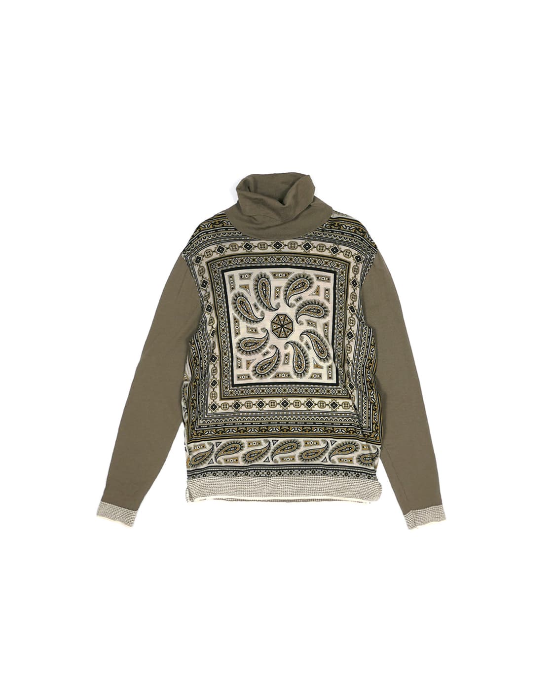 Etro paisley knit turtleneck top 상품이미지1