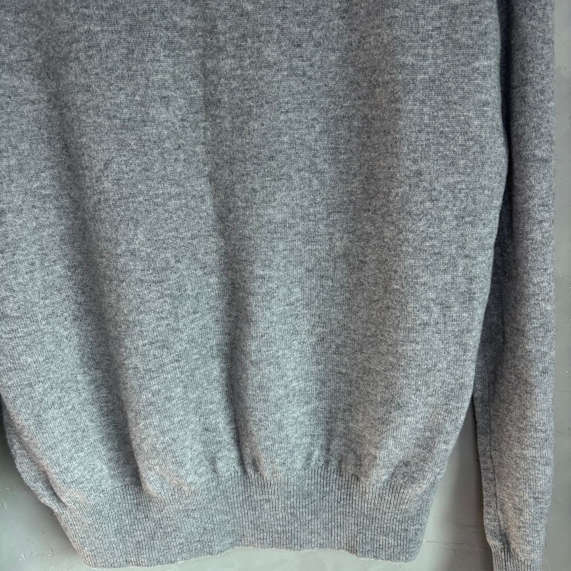 폴로 랄프로렌 메리노 울 니트 그레이 상품이미지4