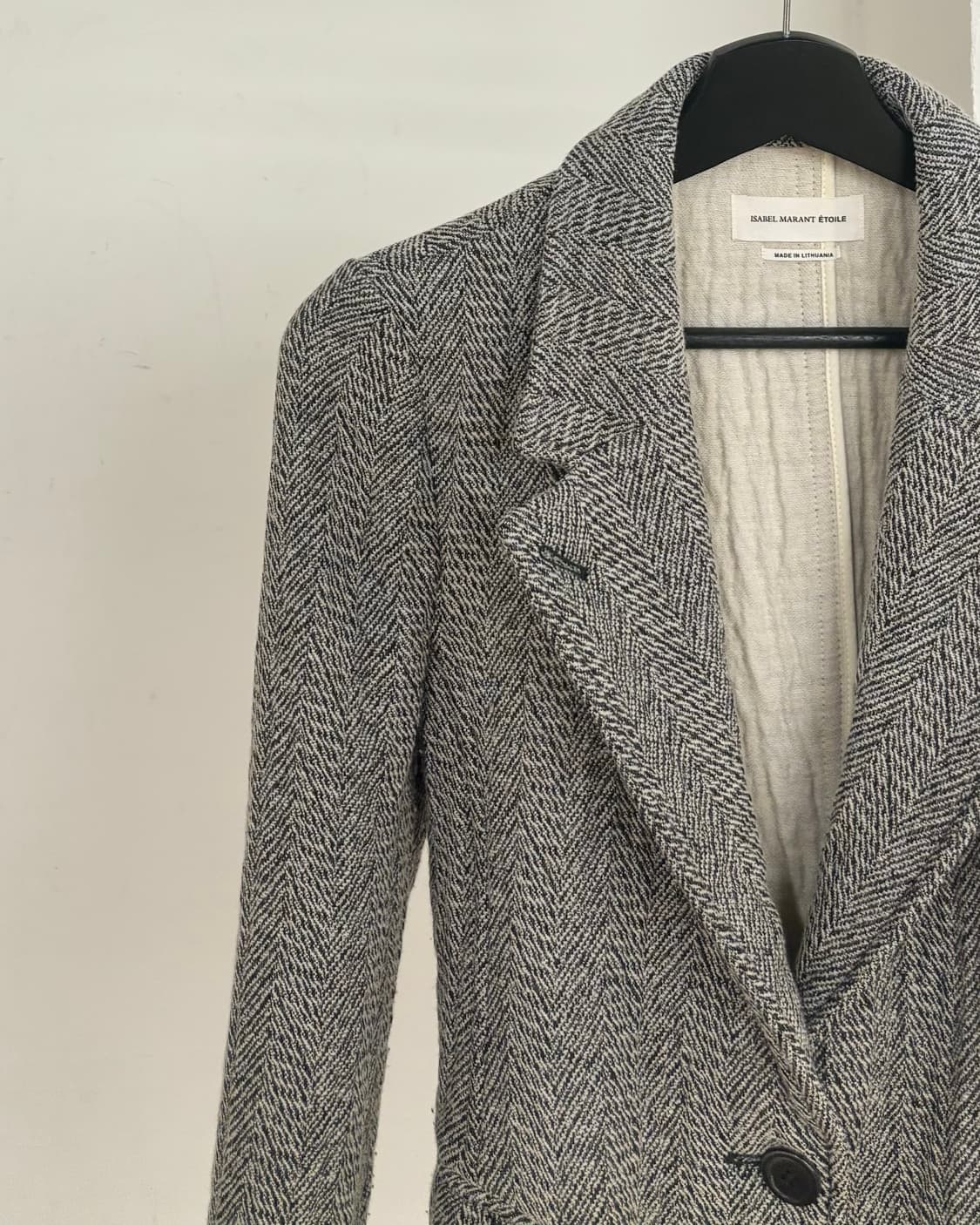 이자벨 마랑 그레이 헤링본 울 혼방 자켓 상품이미지3