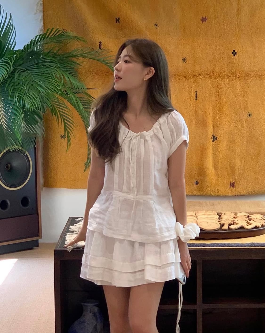 (set) 더바넷- pufleat linen blouse& besque 상품이미지5