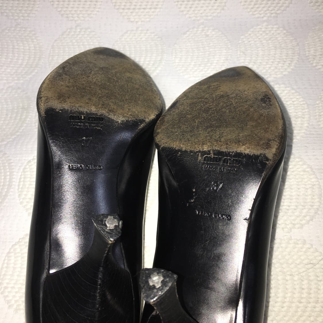 미우미우 포인티드 토 하이힐 상품이미지7