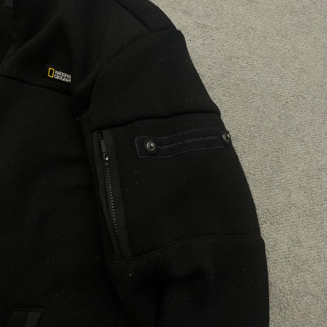 M 내셔널지오그래픽 니트집업 자켓 상품이미지3