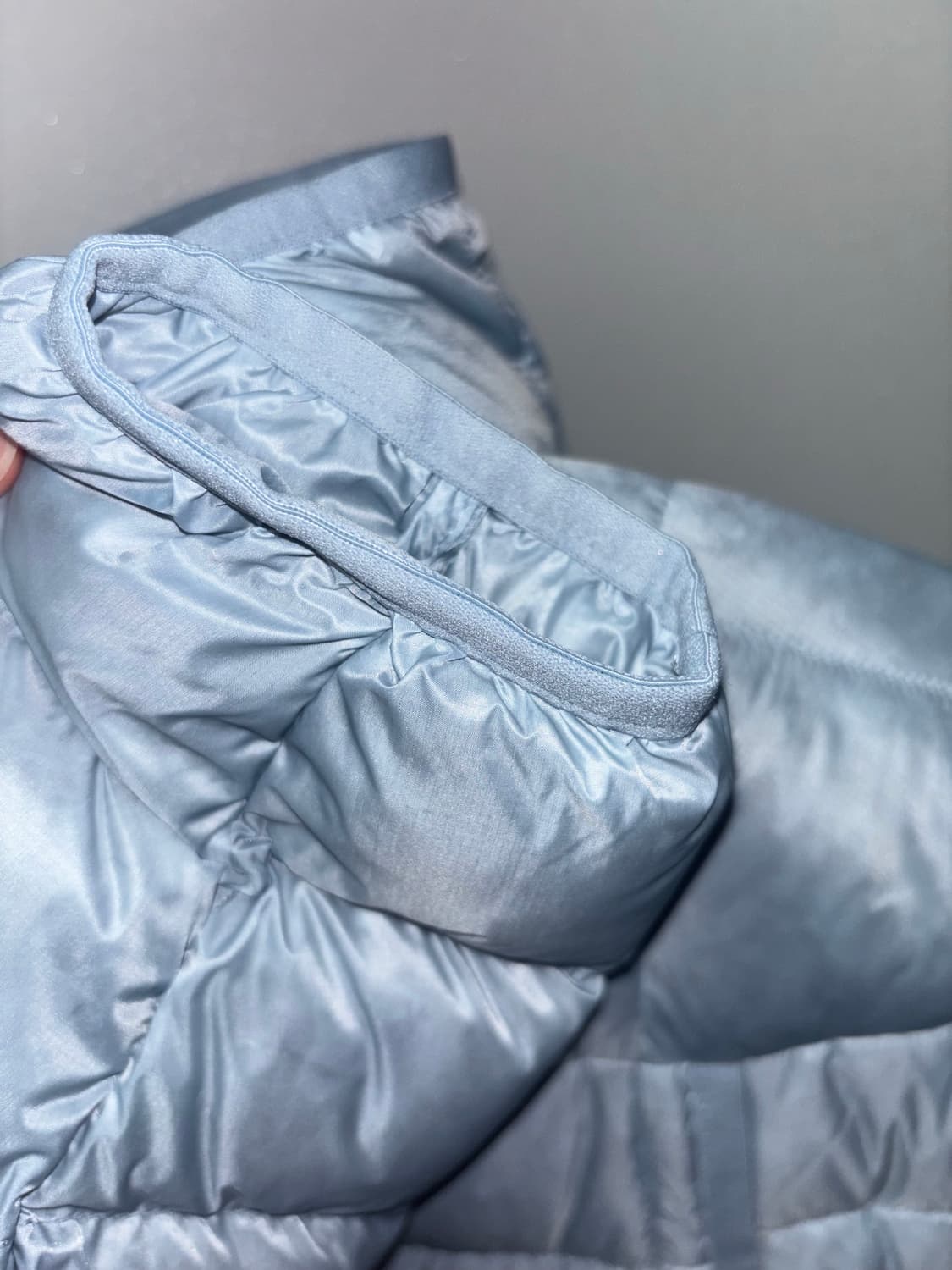 카비시 패딩 블루 S LIGHT WEIGHT DOWN JACKET 상품이미지4