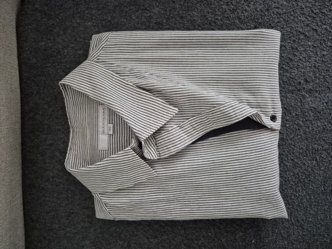 솔리드옴므 스트라이프 셔츠 상품이미지9