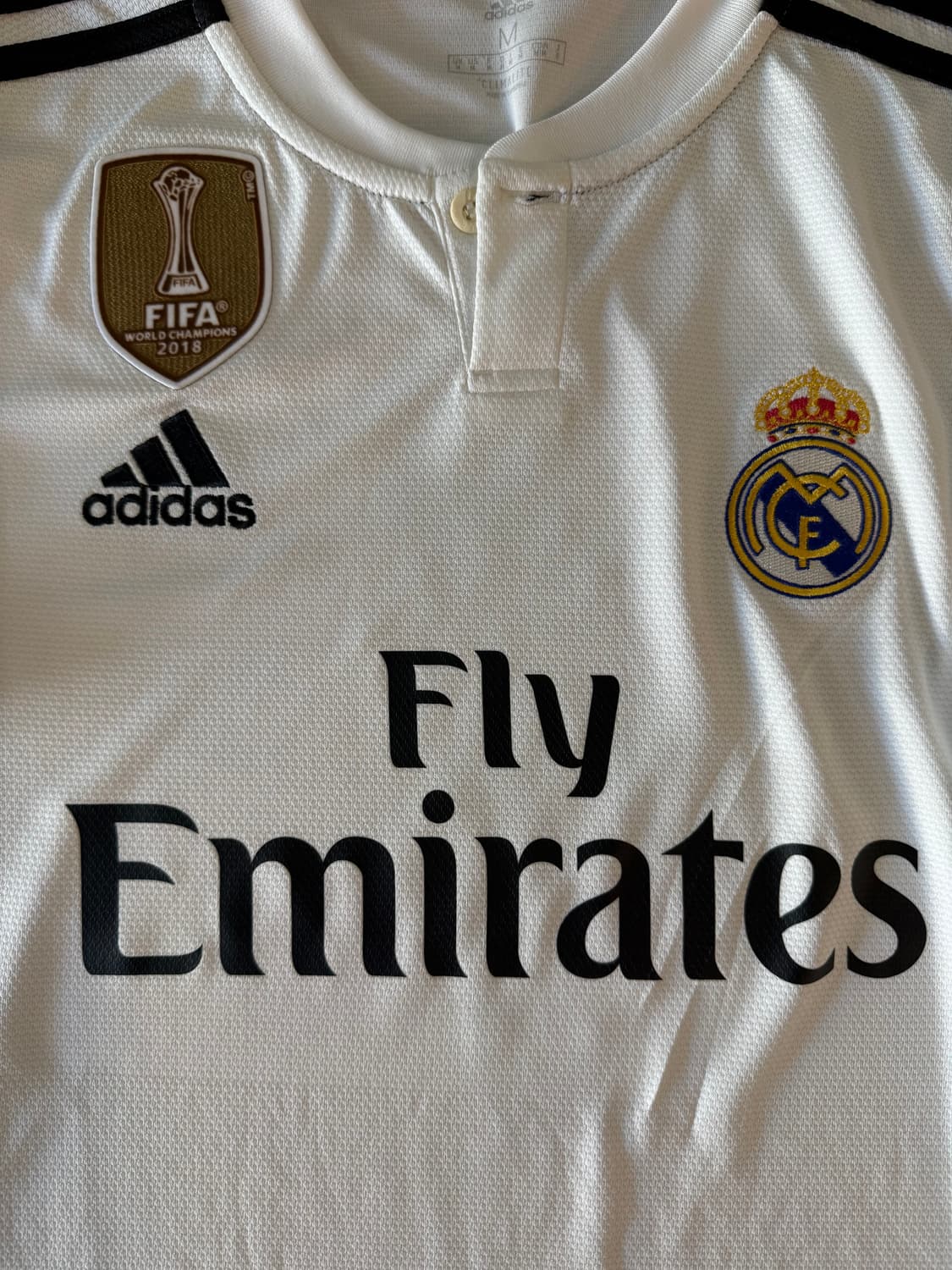 [M/100]18-19 레알 마드리드 홈 라모스 DH3372 상품이미지3