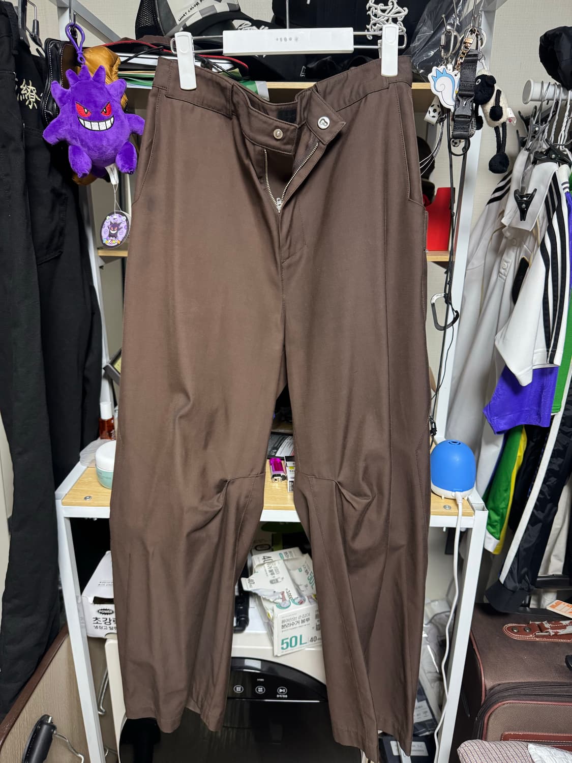 머듈 롬버스 팬츠 3사이즈 브라운 상품이미지4