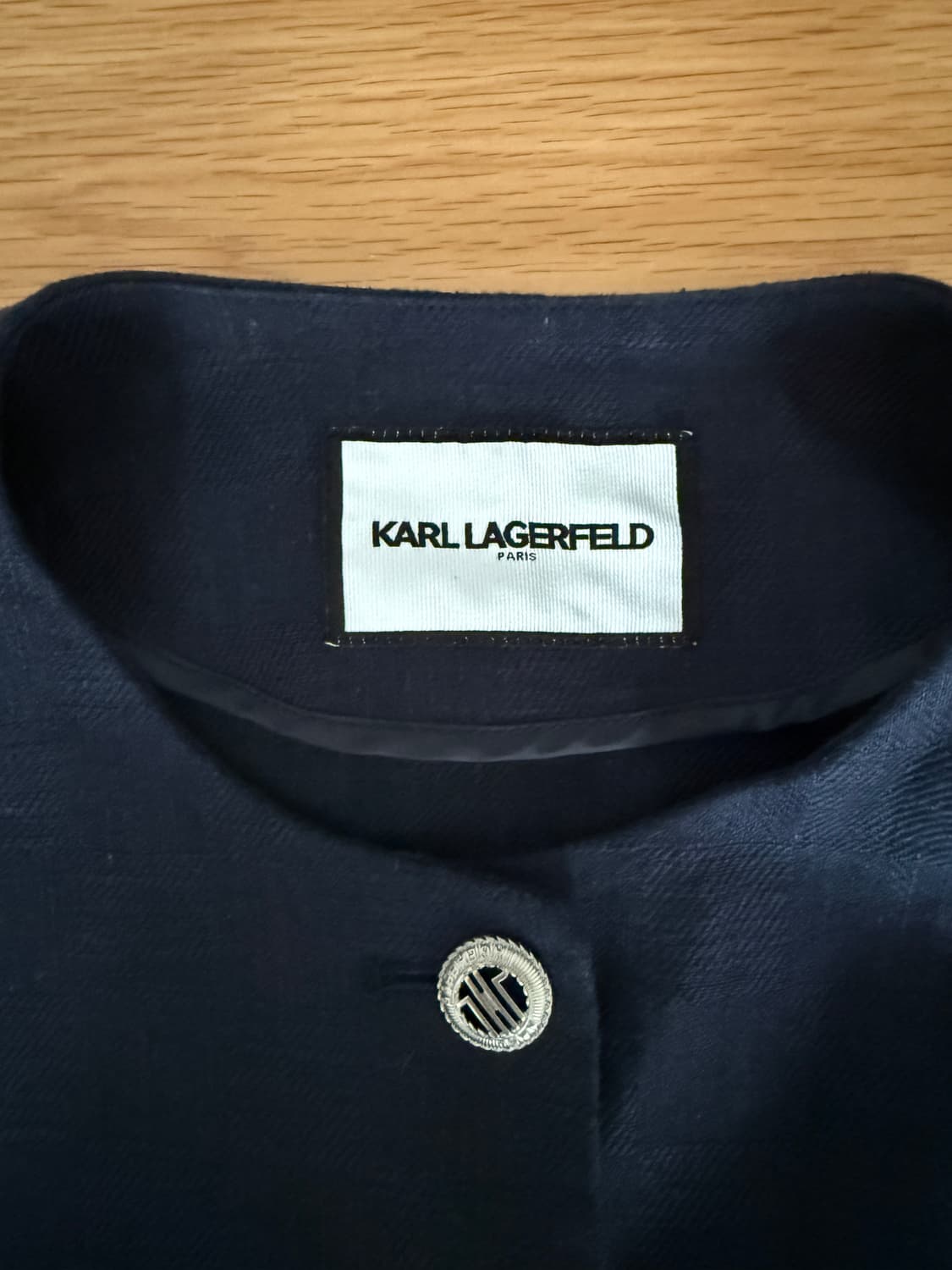 칼 라거펠트(KARL LAGERFELD) 린넨 반팔 자켓 상품이미지6